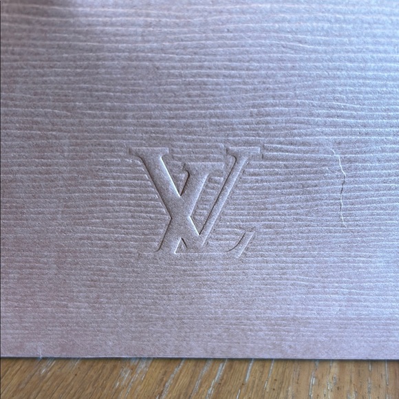 Louis Vuitton Brown Shopping Bags with Blue  and brown cord Handles set of five - Picture 4 of 8
